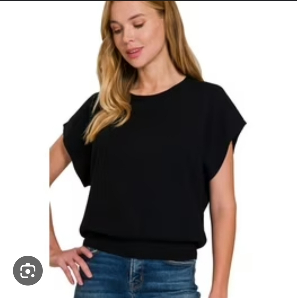 Express Black Blouse